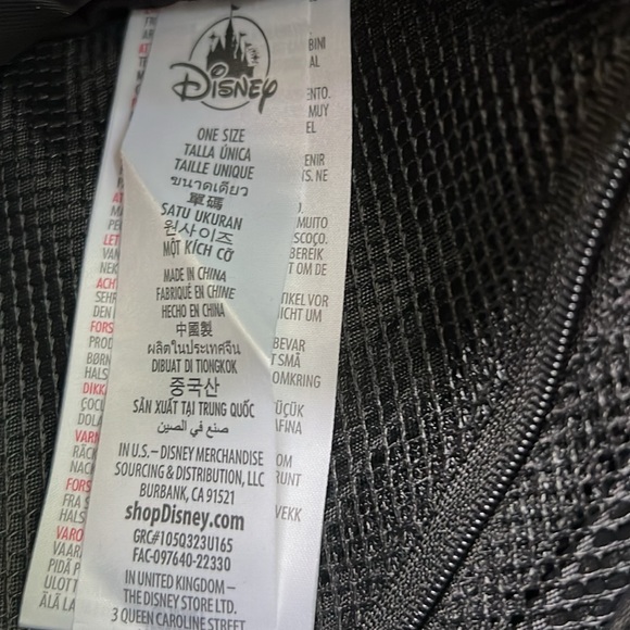 Disney Stitch Black and Blue Fanny Pack - Picture 4 of 4